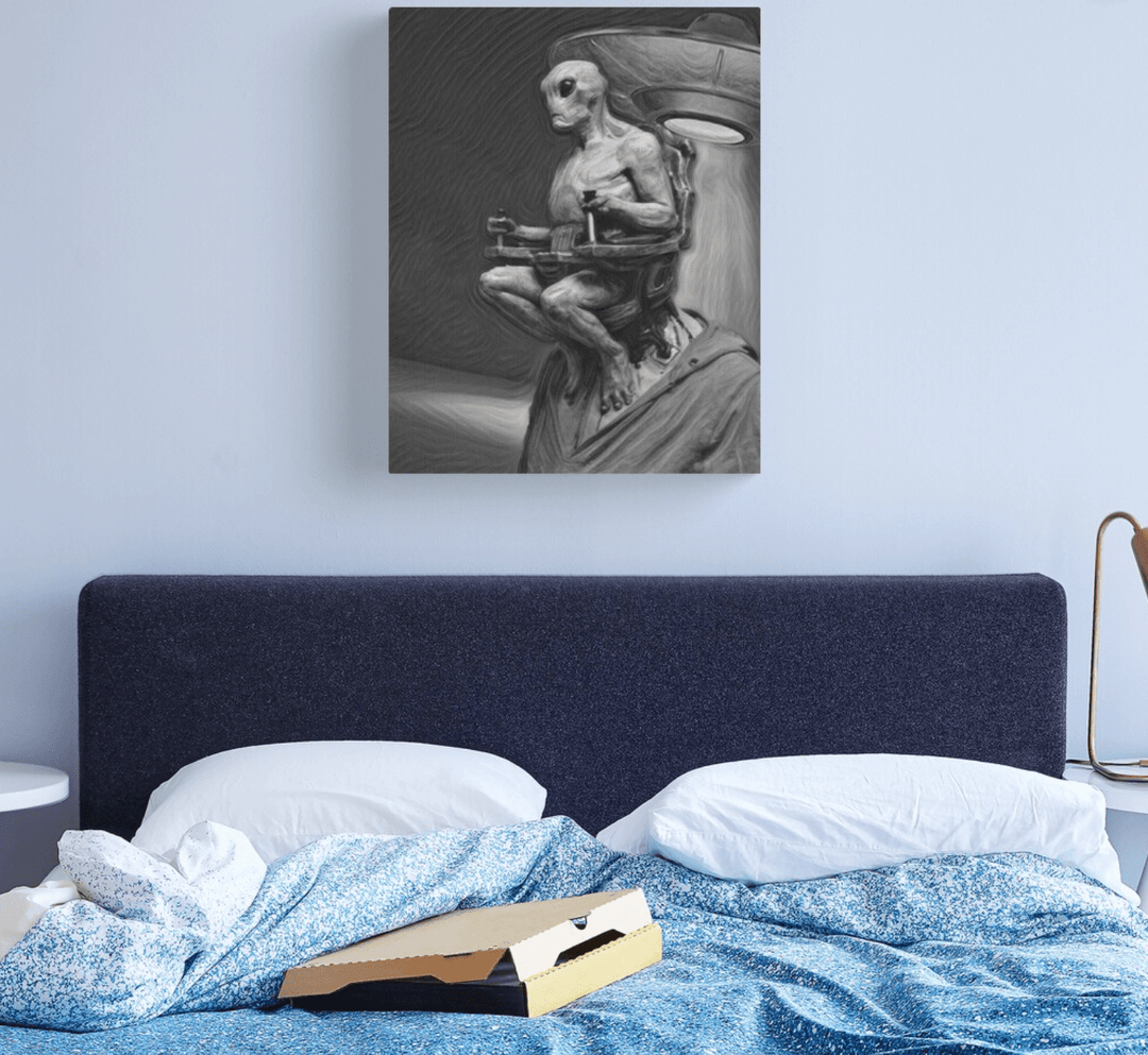 Area 51 Alien Canvas Print
