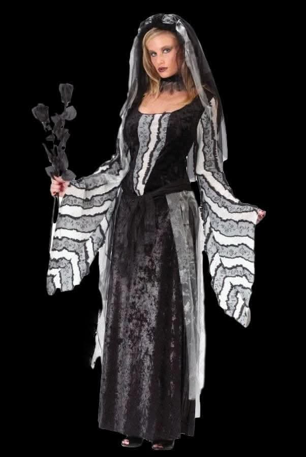 "Black Rose Spirit" Women's Halloween Costume