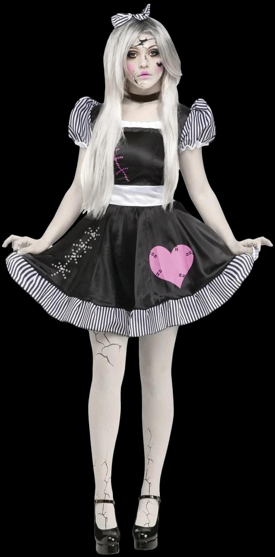 "Broken Doll" Women's Halloween Costume