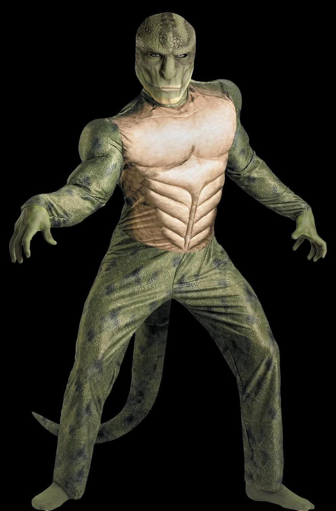 "Classic Lizard Muscle Suit" Movie Halloween Costume