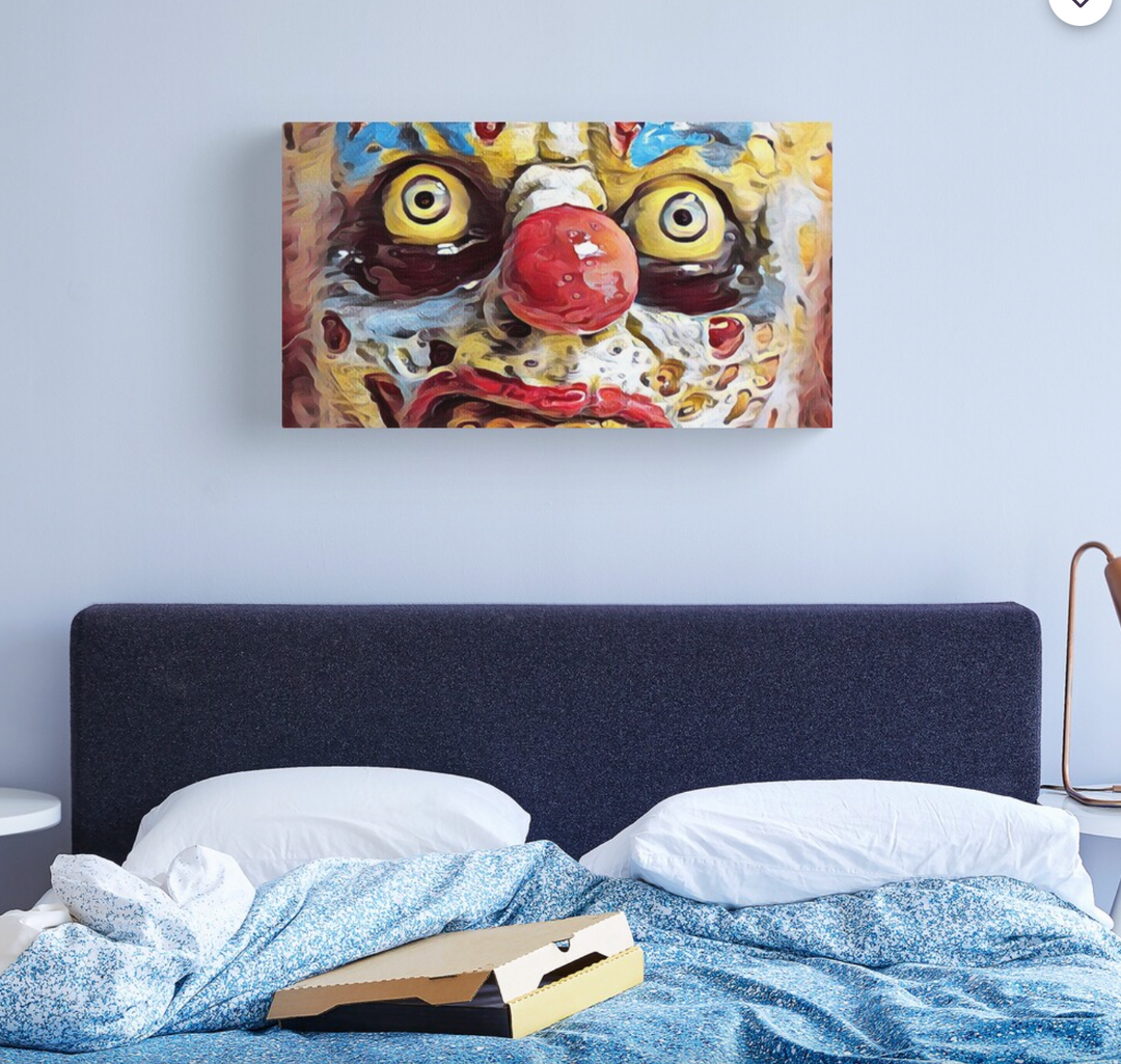 Clownin Around Canvas Print