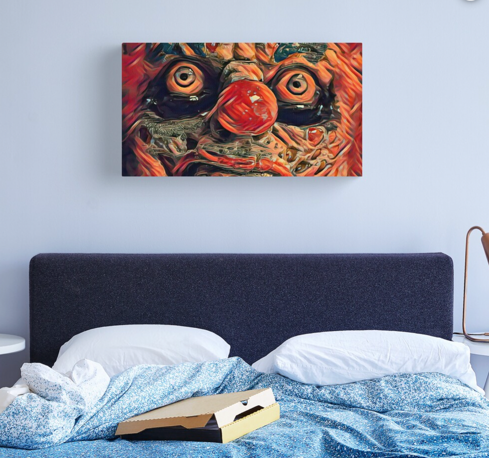 Clownin Around Canvas Print