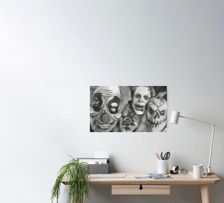 Clownin Around Poster