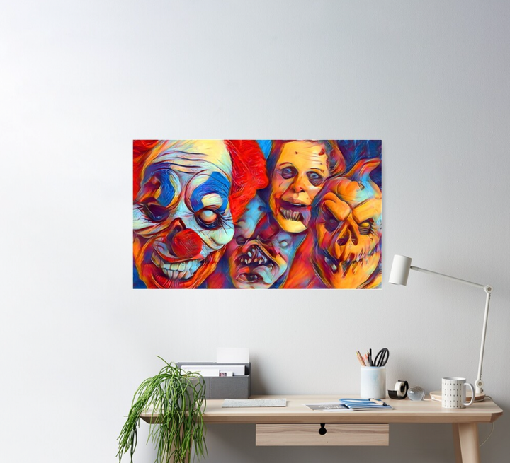 Clownin Around Poster