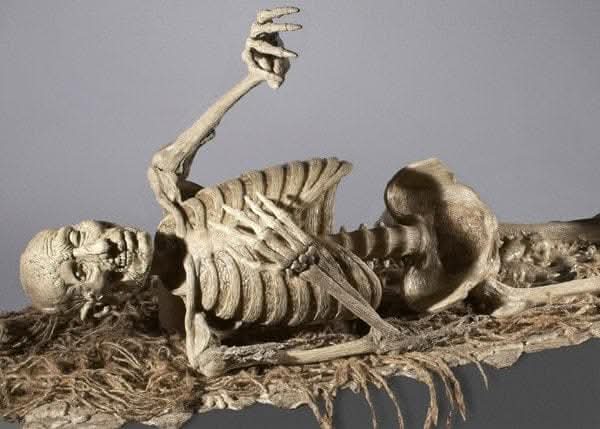 "Corpse Reacher/Trap Door Popper Combo" Skeleton Halloween Animatronic