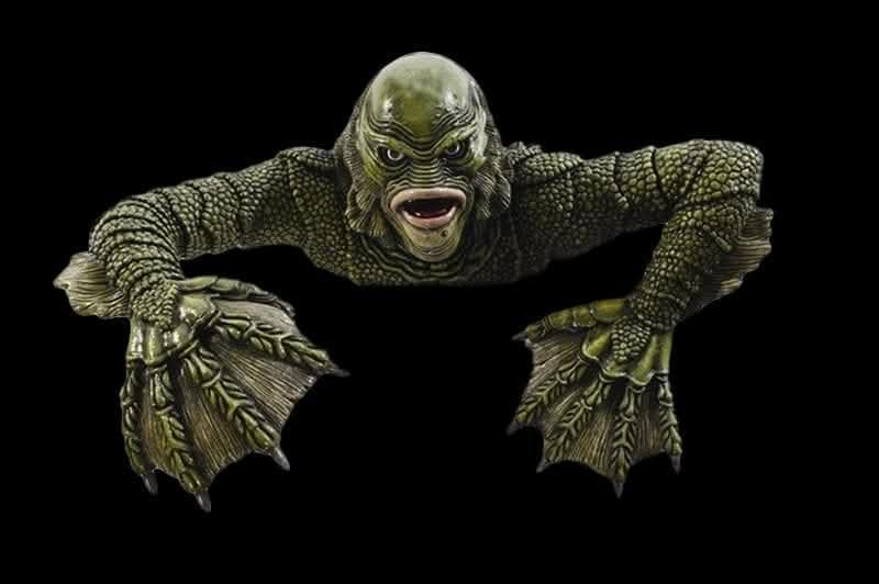 "Creature from the Black Lagoon Grave Walker" Graveyard Halloween Prop