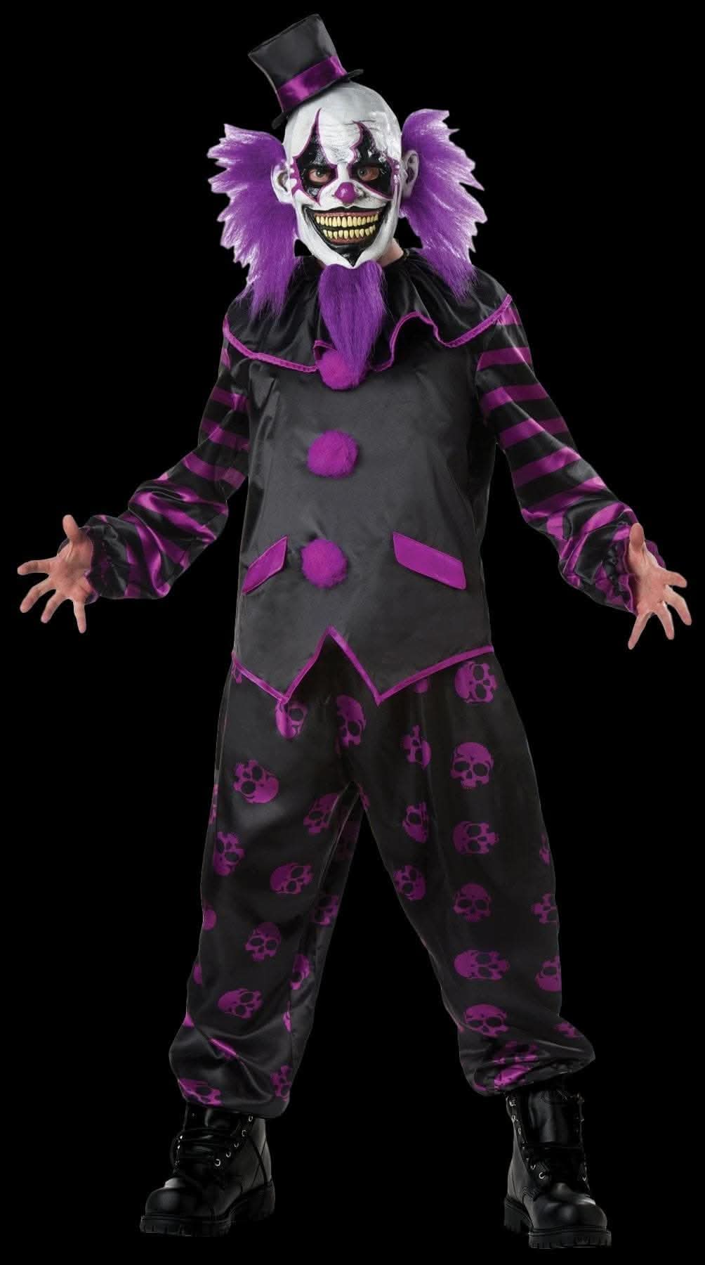 "Creepy Clown" Value Halloween Costume