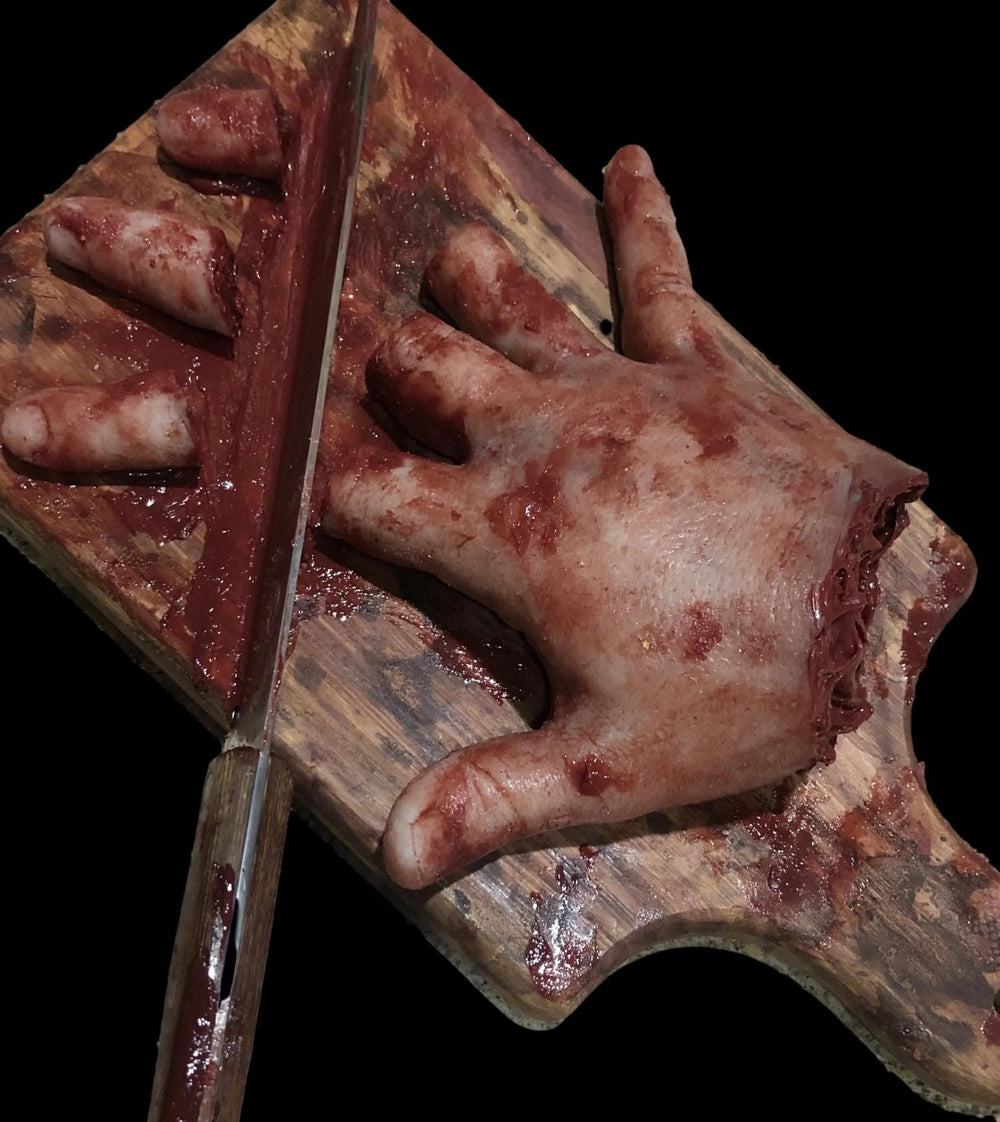 "Cutting Board Accident" Halloween  Prop