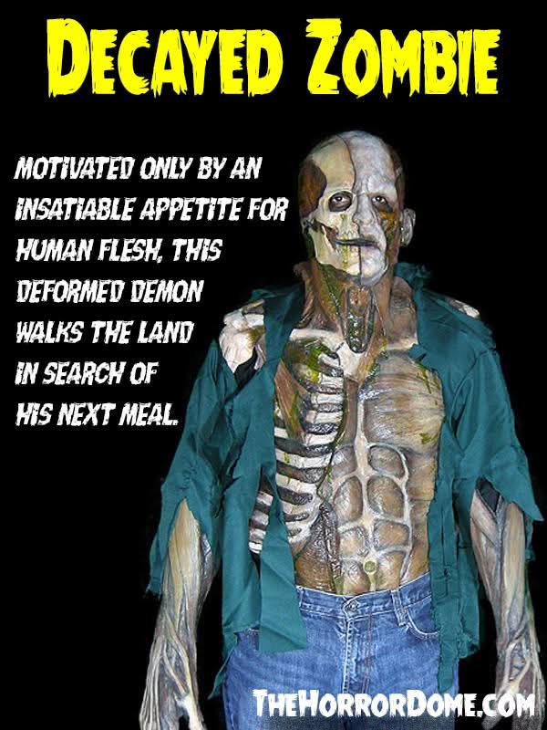 "Decayed Zombie" HD Studios Pro Halloween Costume