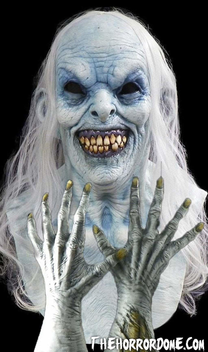 "Female Apparation" HD Studios Pro Halloween Mask and Hands Set