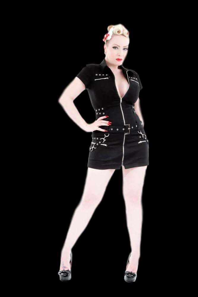 "Gothic Asylum Mini Dress" HD Studios Hollywood Halloween Costume