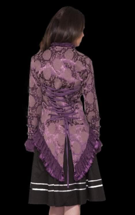 "Gothic Ghostly Jacket in Purple" HD Studios Hollywood Halloween Costume