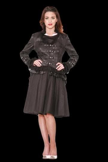 "Gothic Sexy Jacket in Black" HD Studios Hollywood Halloween Costume