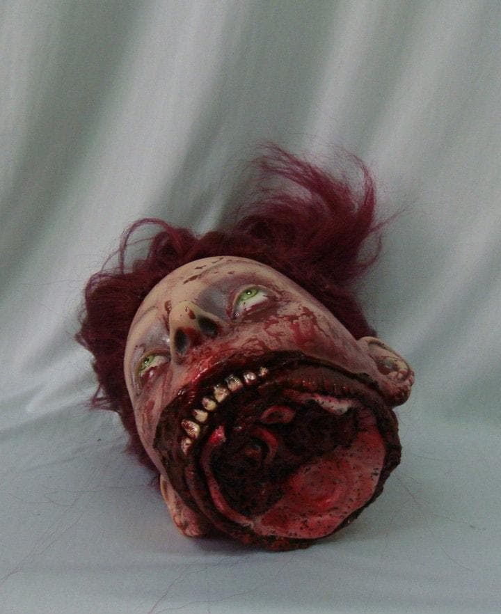 "Half-Gone" HD Studios Bloody Severed Head Prop