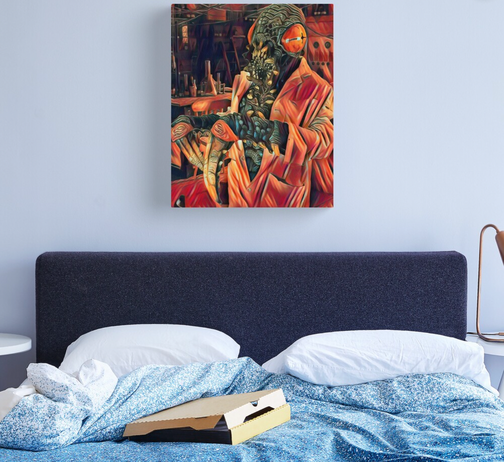 Lab Experiment Canvas Print