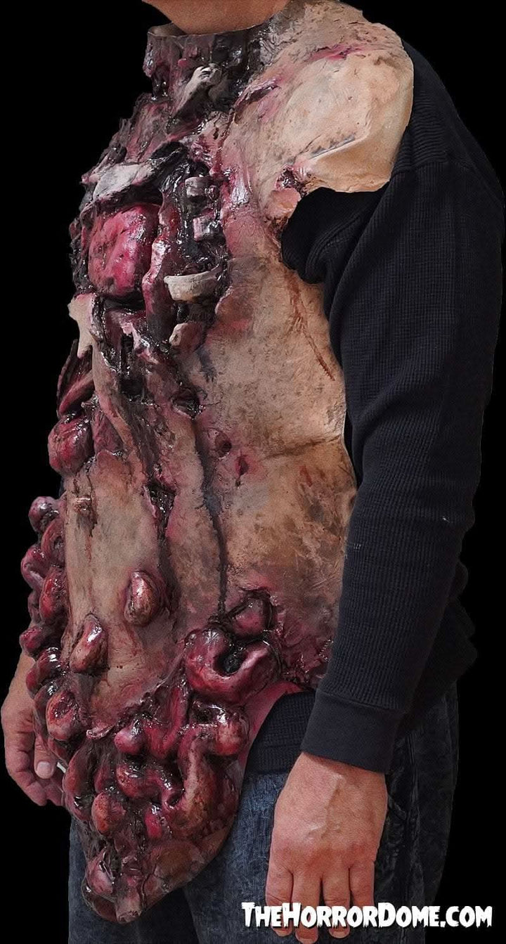 Movie Quality Gutted Zombie Chest" Halloween Costume Accessory