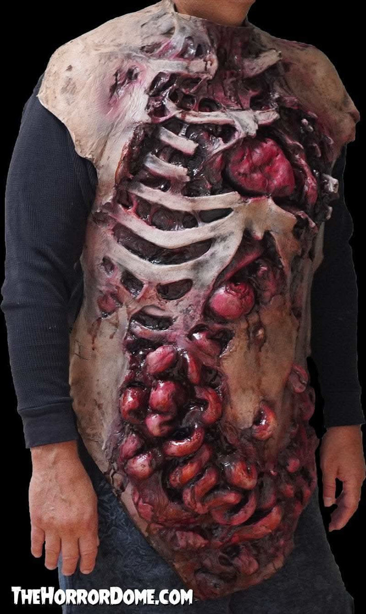 Movie Quality Gutted Zombie Chest" Halloween Costume Accessory