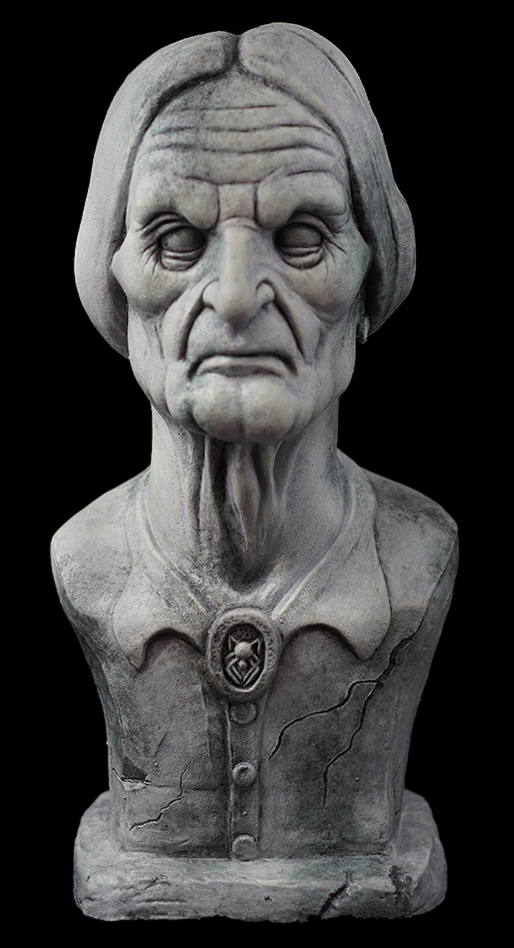 Madam and Master Macy Ghostly Manor Busts" Halloween Decoration