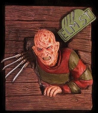 "Nightmare on Elm Street - Wallbreaker" Hanging Halloween Decoration