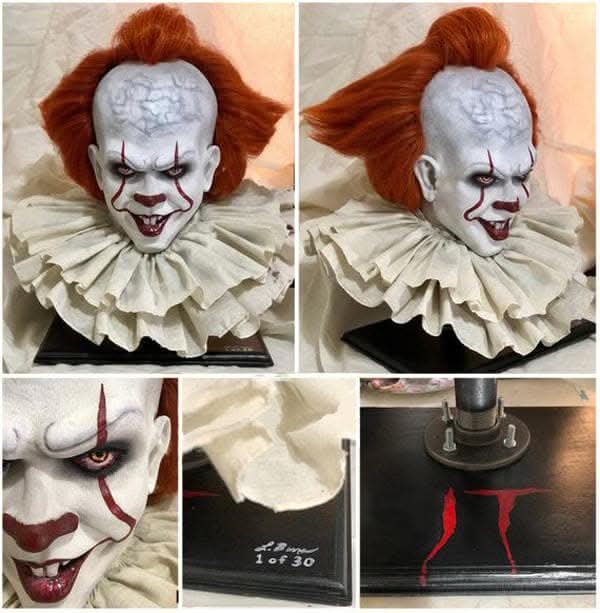 "Pennywise IT" Collector's Bust Halloween Decoration - Limited Run of 30 Units