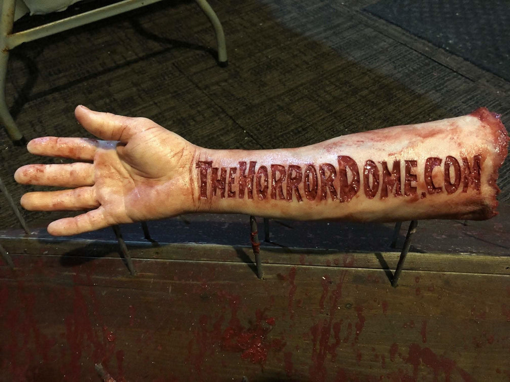 "Personalized Silicone Limb" Haunted House Prop