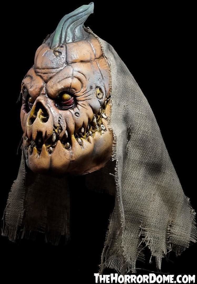 Pumpkin Rot Mask Detail View - Demon Spawn from Devil's Seed