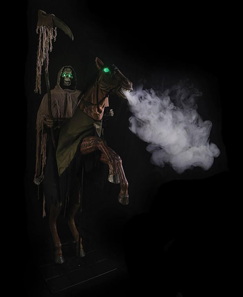 "Reapers Ride" Electric Animated Halloween Prop