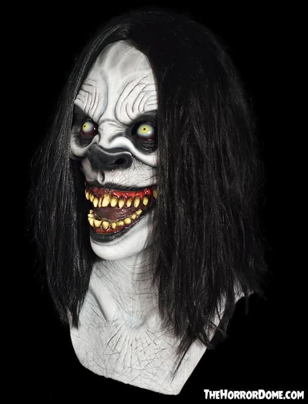 Lifelike Clown Halloween Mask - Hand Painted and Haired"