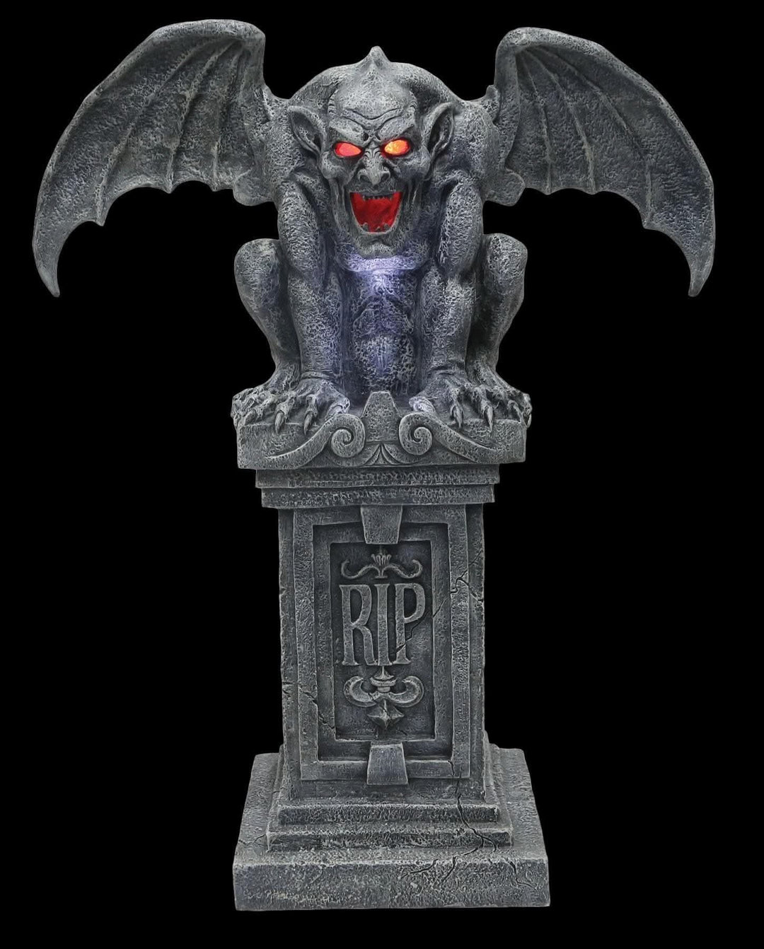 "Stone Gargoyle with Sound and Lights" Halloween Decoration