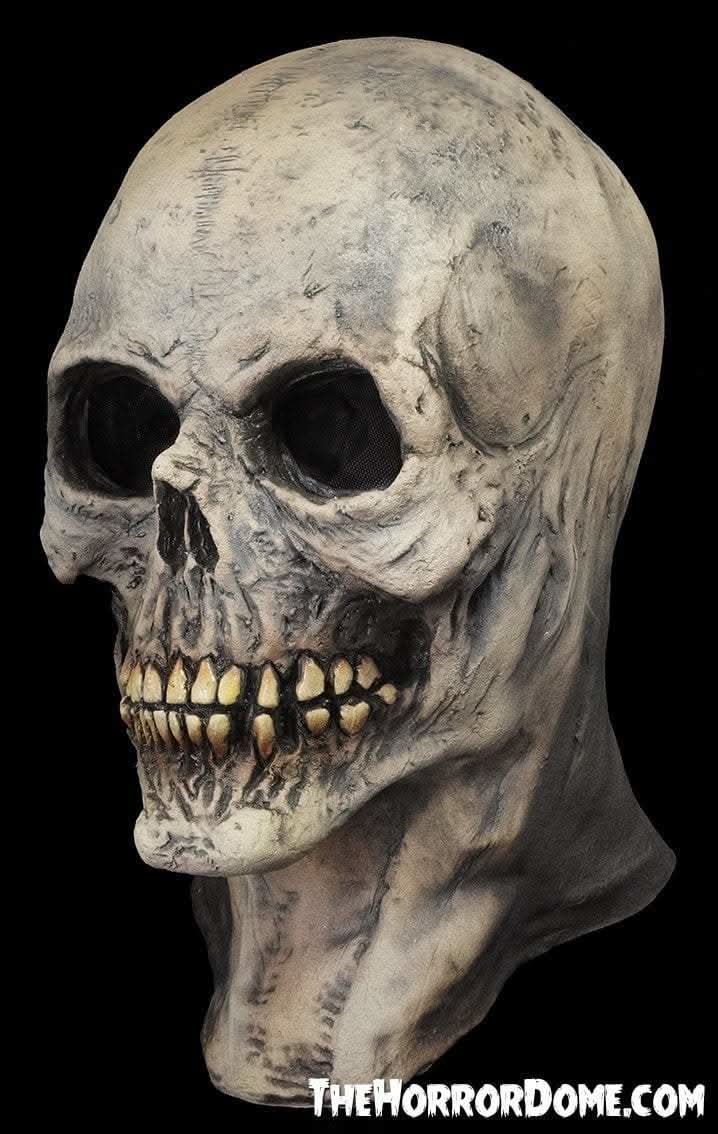 "Hand-painted Details on The Skull Mask by Horror Dome