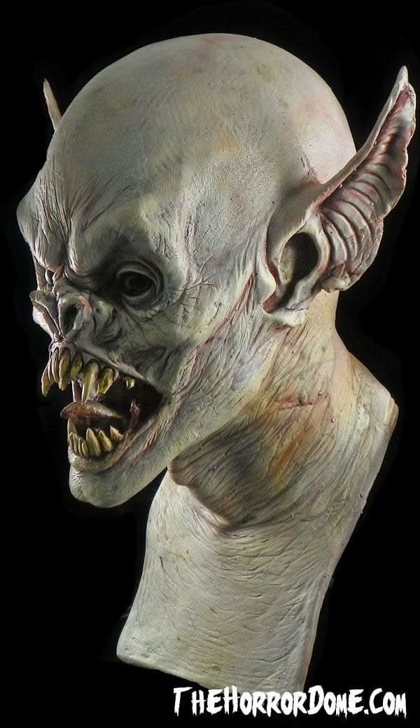 Hand Painted Vampire Bat Halloween Mask