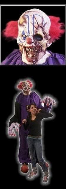 "Wares the Clown" HD Studios Night Terror Halloween Costume