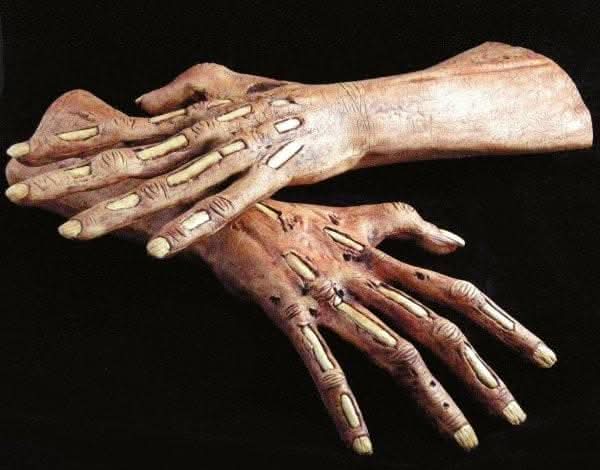 "Zombie Latex Hands" Halloween Costume Gloves